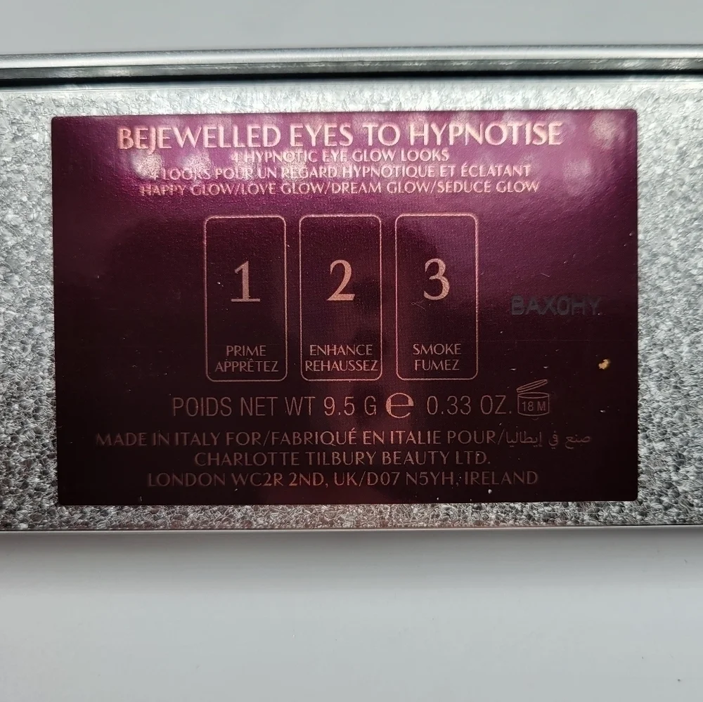 Charlotte Tilbury Bejeweled eyes to hypnotise Instant Eye eyeshadow palette